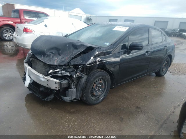 Honda Civic Sedan Lx 2014 19XFB2F52EE003712 Image 2