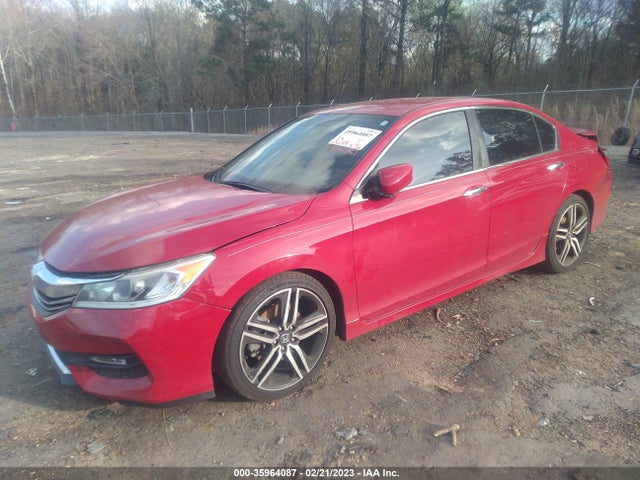 2017 HONDA ACCORD SEDAN SPORT VIN: 1HGCR2F54HA292986