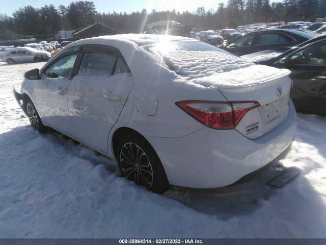 2016 TOYOTA COROLLA L/LE/S/S PLUS/LE PLUS VIN: 2T1BURHEXGC592556