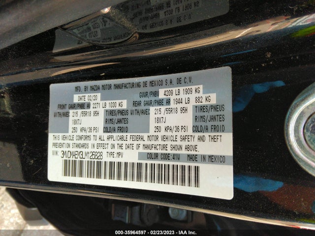 2020 Mazda CX-30, VIN: 3MVDMAEM3LM126828