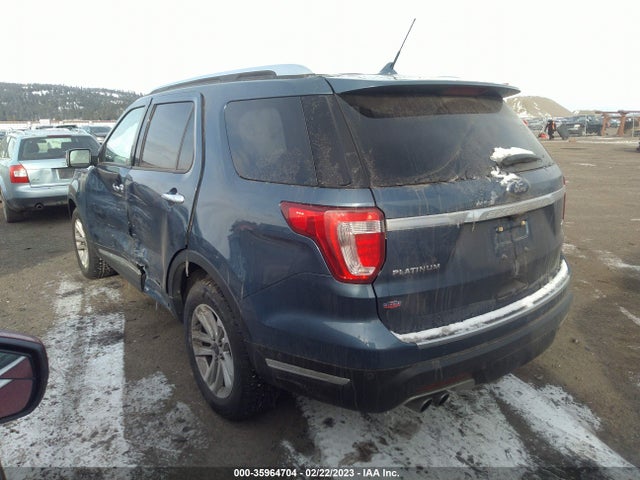 2018 FORD EXPLORER PLATINUM VIN: 1FM5K8HT0JGA47577