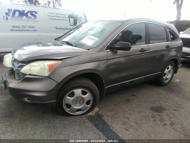 2010 HONDA CR-V LX VIN: 5J6RE3H38AL015333