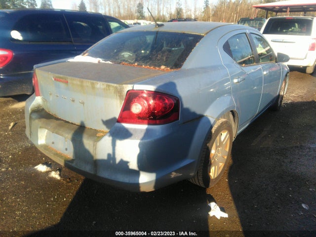 2013 DODGE AVENGER SE VIN: 1C3CDZAB0DN654077