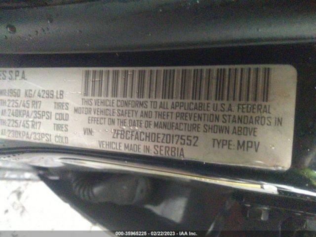ZFBCFACH0EZ017552 Fiat 500L