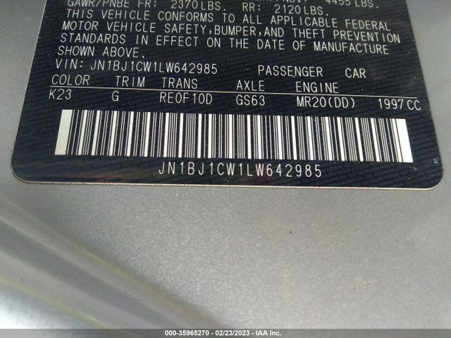 2020 Nissan Rogue, VIN: JN1BJ1CW1LW642985