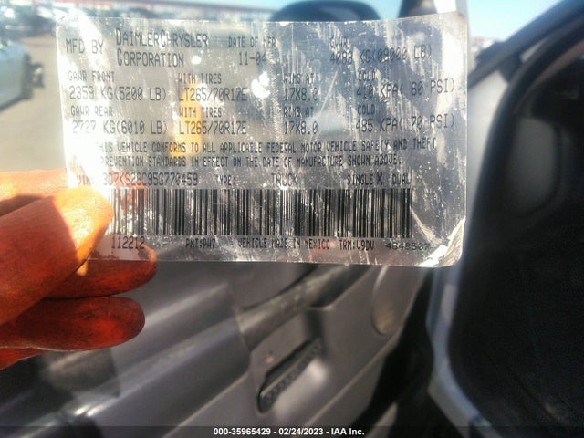 Dodge Ram 2500 Slt 2005 3D7KS28C95G770459 Image 10