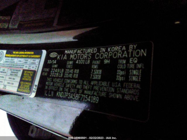 KNDJP3A58F7154189 KIA SOUL +