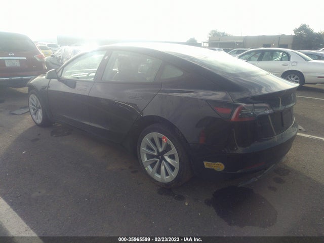 Tesla Model 3 Long Range 2022 5YJ3E1EB1NF130831 Image 3