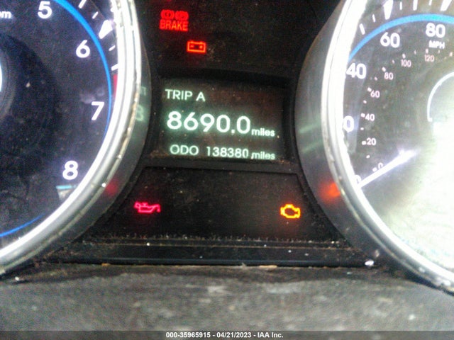 2011 HYUNDAI SONATA GLS VIN: 5NPEB4AC6BH136056