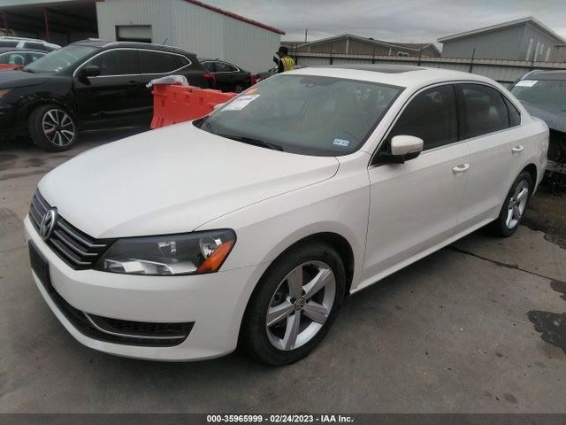 2013 VOLKSWAGEN PASSAT SE W/SUNROOF VIN: 1VWBH7A34DC063199
