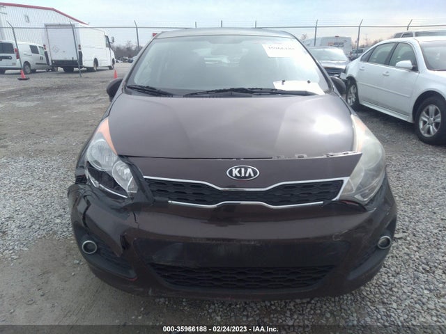 2013 KIA RIO EX VIN: KNADN5A39D6195220