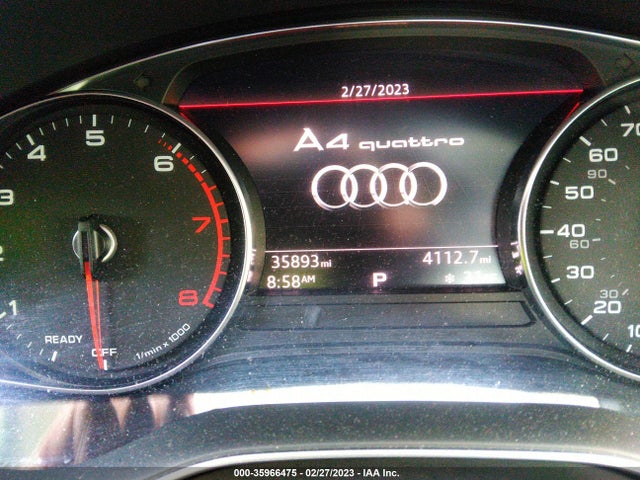 WAUDNAF41KN019789 Audi A4 PREMIUM