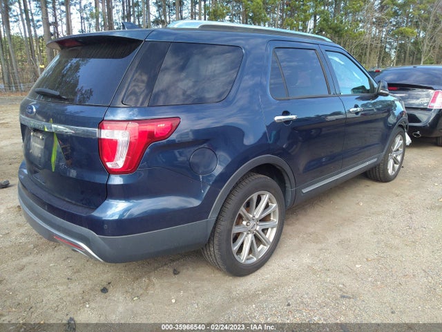 2017 FORD EXPLORER LIMITED VIN: 1FM5K7F82HGD50170