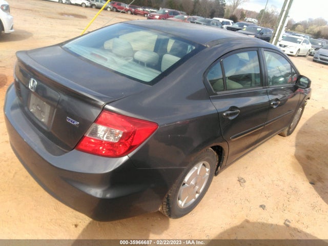 2012 HONDA CIVIC SDN HF VIN: 2HGFB2F65CH556950