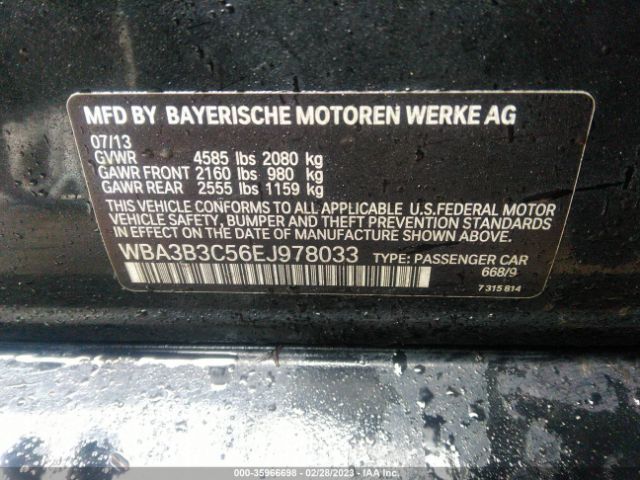 WBA3B3C56EJ978033 BMW 3 Series 328i Xdrive