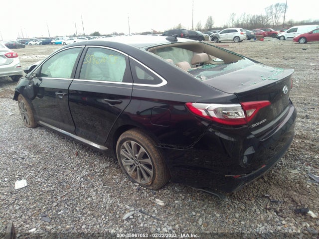 2016 HYUNDAI SONATA 2.4L SPORT VIN: 5NPE34AF9GH330899