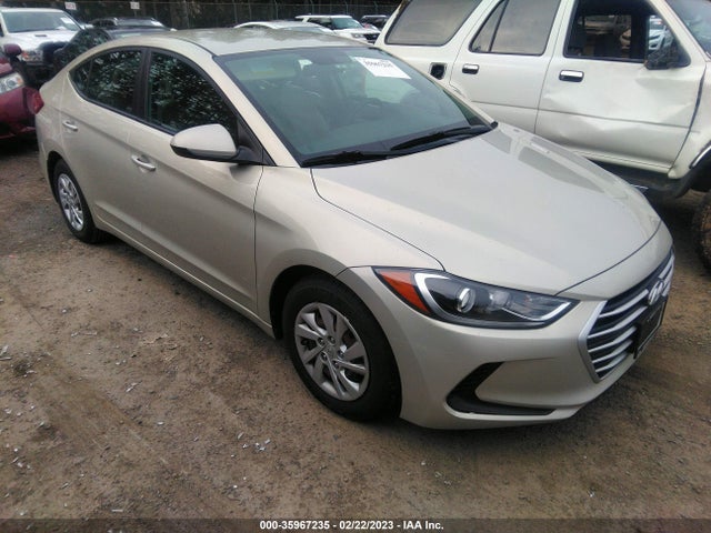 2017 HYUNDAI ELANTRA SE VIN: 5NPD74LF5HH089650