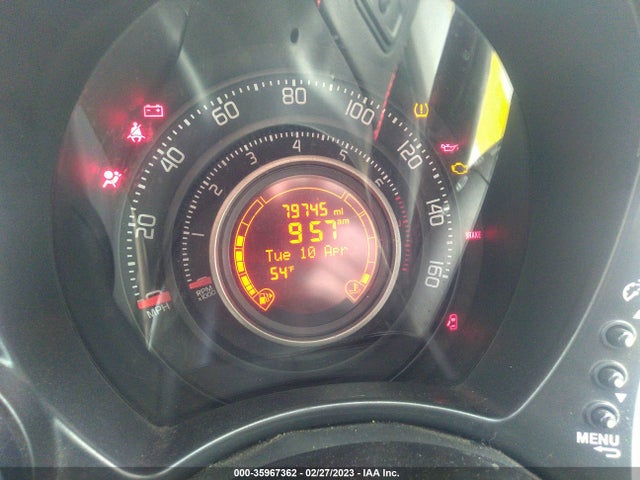 2013 FIAT 500 ABARTH VIN: 3C3CFFFH5DT747795