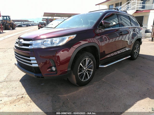 Toyota Highlander Se/xle 2019 5TDJZRFH3KS943107 Image 2