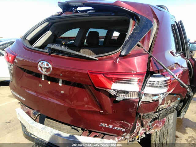 Toyota Highlander Se/xle 2019 5TDJZRFH3KS943107 Image 8