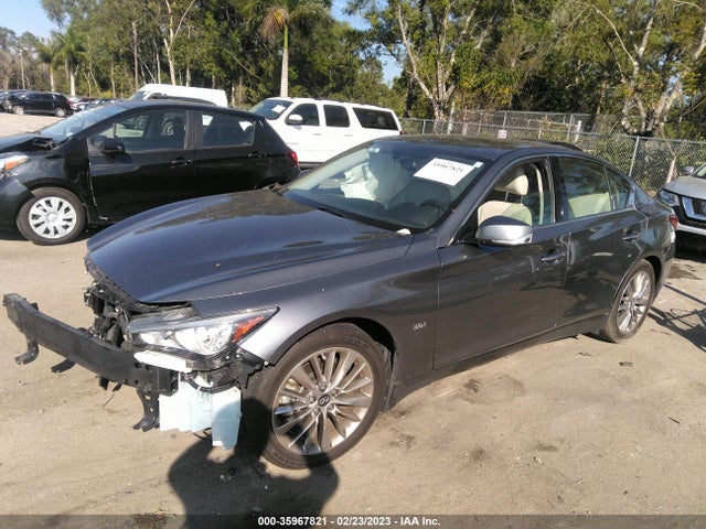 2018 INFINITI Q50 3.0T LUXE VIN: JN1EV7AP4JM590356