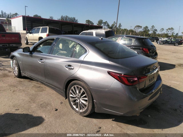 2018 INFINITI Q50 3.0T LUXE VIN: JN1EV7AP4JM590356