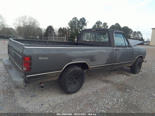 1984 DODGE D-SERIES D150 VIN: 1B7GD14T6ES279169