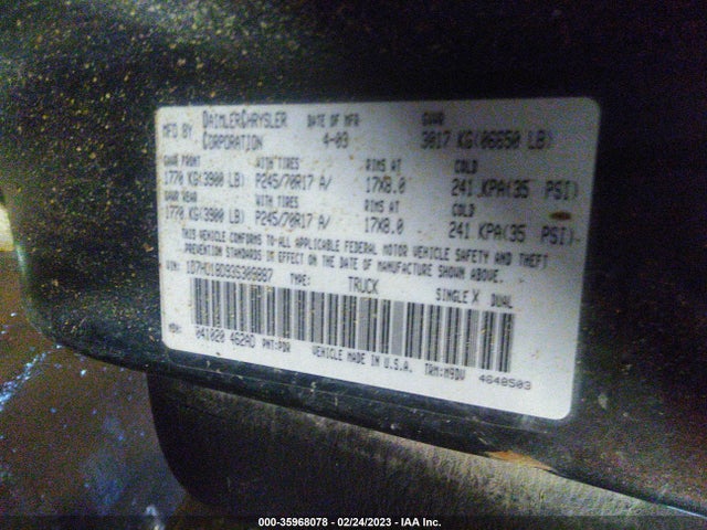 Dodge Ram 1500 St/slt 2003 1D7HU18D93S309887 Image 10