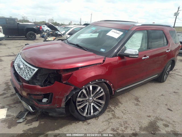 2016 FORD EXPLORER PLATINUM VIN: 1FM5K8HT2GGC40144