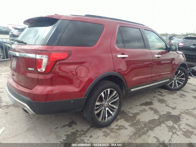 2016 FORD EXPLORER PLATINUM VIN: 1FM5K8HT2GGC40144