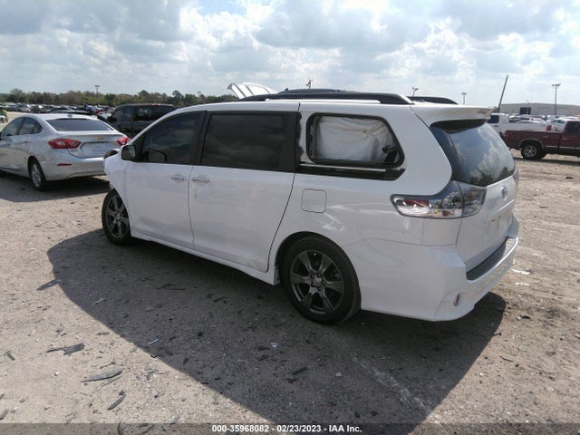 2017 TOYOTA SIENNA SE VIN: 5TDXZ3DC8HS827697