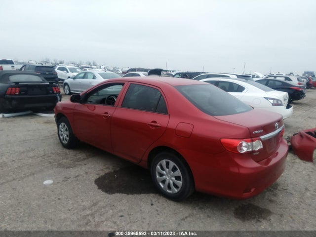 2013 TOYOTA COROLLA L/LE/S VIN: 5YFBU4EE5DP220786