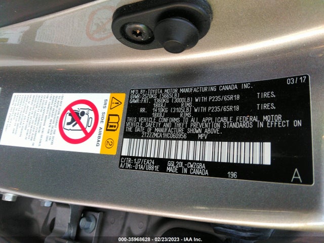 Lexus Rx Rx 350 2017 2T2ZZMCA1HC060956 Image 10