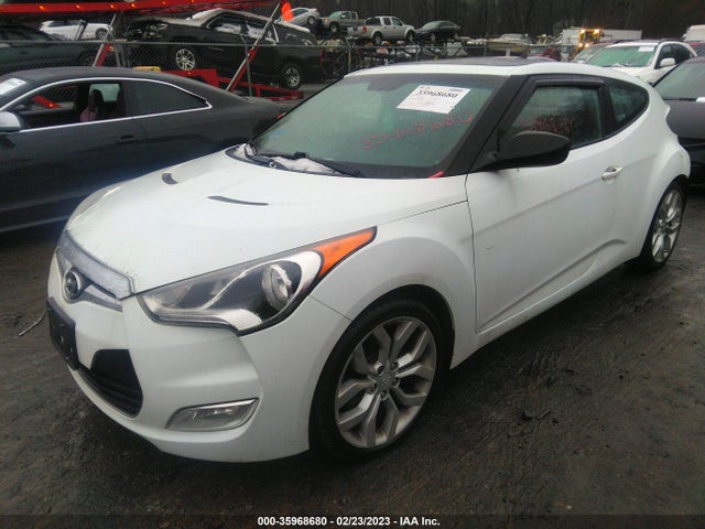 2013 HYUNDAI VELOSTER W/GRAY INT VIN: KMHTC6ADXDU167663