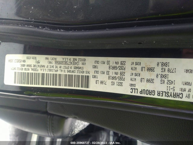 Dodge Durango 2011 1D4SE4GT5BC699566 Image 9