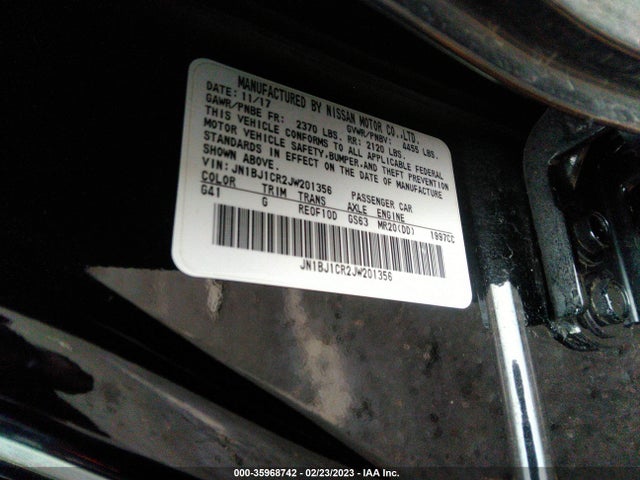 2018 Nissan Qashqai, VIN: JN1BJ1CR2JW201356