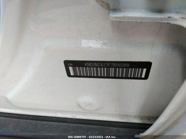KIA Soul Base 2015 KNDJN2A27F7800389 Image 10