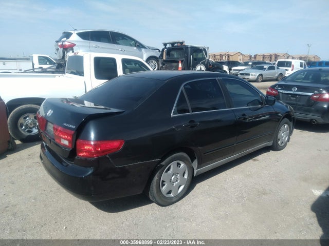 2005 HONDA ACCORD SDN LX VIN: 3HGCM56485G708137
