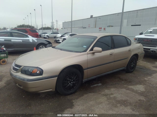 2005 CHEVROLET IMPALA BASE VIN: 2G1WF52E859103543