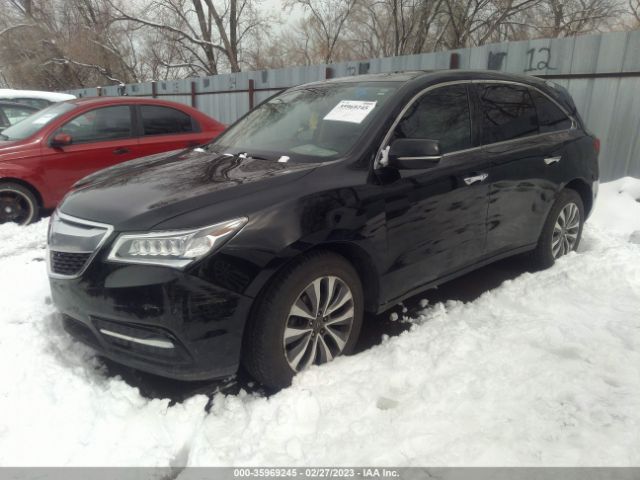 5FRYD4H40EB007611 Acura Mdx Tech Pkg