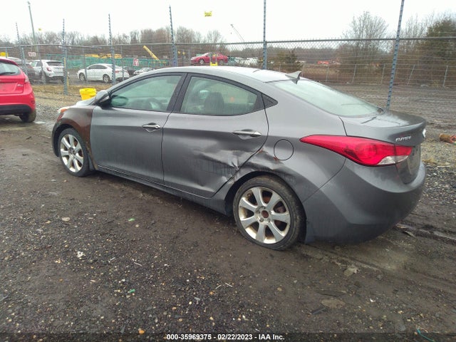 2013 HYUNDAI ELANTRA LIMITED PZEV VIN: 5NPDH4AE2DH301275