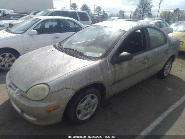 2002 DODGE NEON VIN: 1B3ES26C02D549336