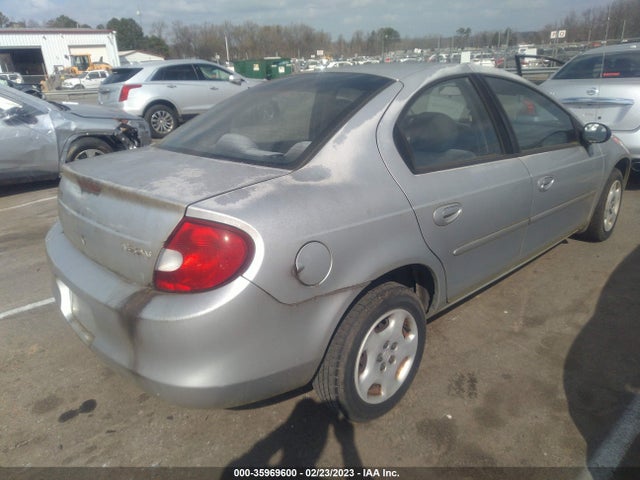 2002 DODGE NEON VIN: 1B3ES26C02D549336