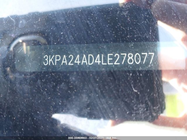3KPA24AD4LE278077 KIA RIO LX