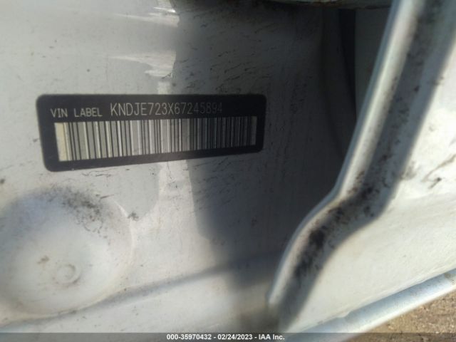 KNDJE723X67245894 KIA Sportage Lx/ex