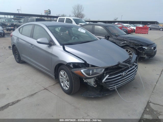 2017 HYUNDAI ELANTRA SE VIN: 5NPD74LF5HH196973