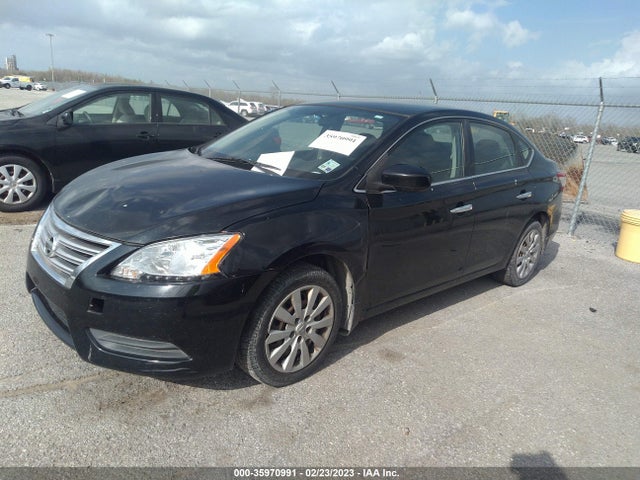 Nissan Sentra S/fe+ S/sv/fe+ Sv/sr/sl 2014 3N1AB7AP9EY217081 Image 2