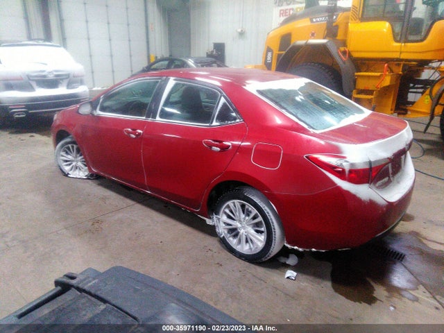 2015 TOYOTA COROLLA L/LE/S/S PLUS/LE PLUS VIN: 2T1BURHE2FC231613