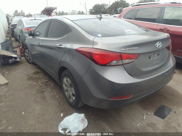 Hyundai ELANTRA SE 2016 KMHDH4AE2GU642410 Image 3