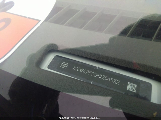 2022 Chevrolet Express, VIN: 1GCWGAFP3N1254982